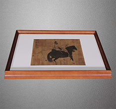 韩城书画装裱配框服务案例