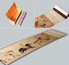 韩城馆藏书画复制博物馆书画复制服务